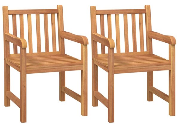 4dílný zahradní jídelní set masivní teakové dřevo 3157163