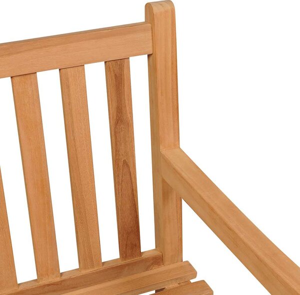 4dílný zahradní jídelní set masivní teakové dřevo 3157163