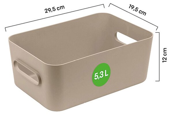 SmartStore Úložný box Comfort M 5,3l Barva: Dark Teal
