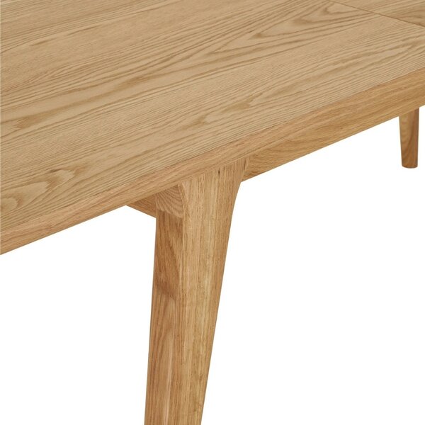 Nordic Living Dubový rozkládací jídelní stůl Darvin 180/230 x 90 cm