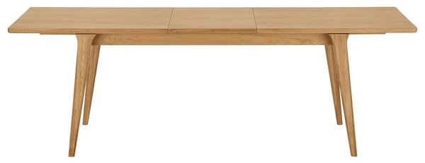 Nordic Living Dubový rozkládací jídelní stůl Darvin 180/230 x 90 cm