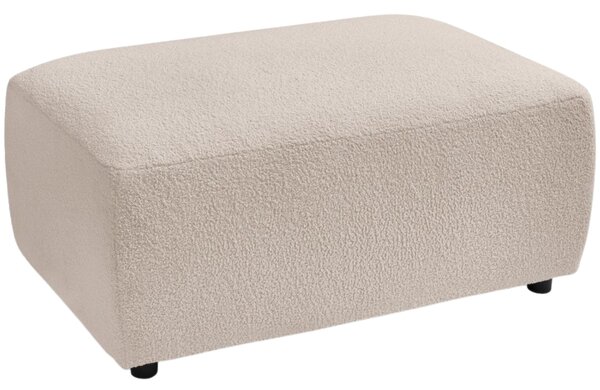 -25 % Dny MOMENTI– Bobochic Paris Béžová bouclé podnožka Envy 100 x 70 cm