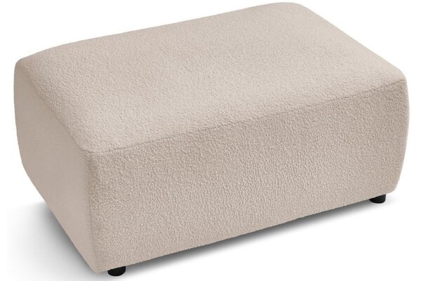 -25 % Dny MOMENTI– Bobochic Paris Béžová bouclé podnožka Envy 100 x 70 cm