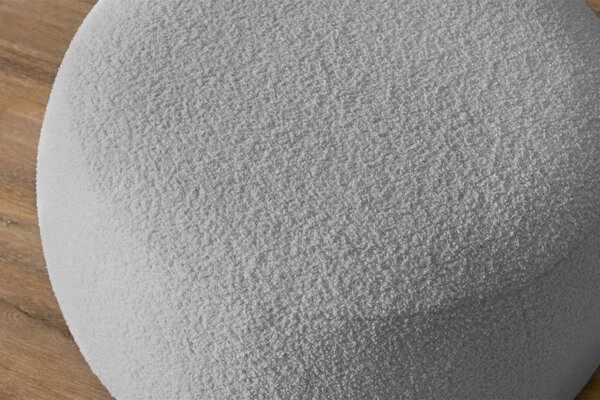 -25 % Dny MOMENTI– Bobochic Paris Světle šedá bouclé podnožka Envy 69 cm