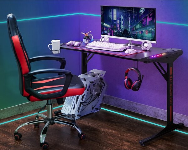 PC stůl Sigmund, černá