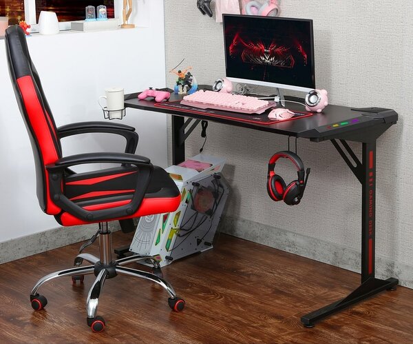PC stůl Sigmund, černá