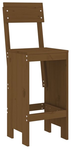 5dílný zahradní barový set medově hnědý masivní borové dřevo 3157802