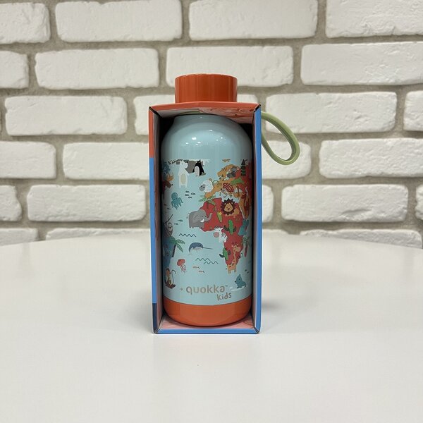 Dětská termoláhev Solid, 330ml, Quokka, mapy
