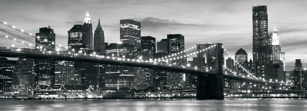 Postershop Fototapeta: Brooklyn Bridge - 104x250 cm