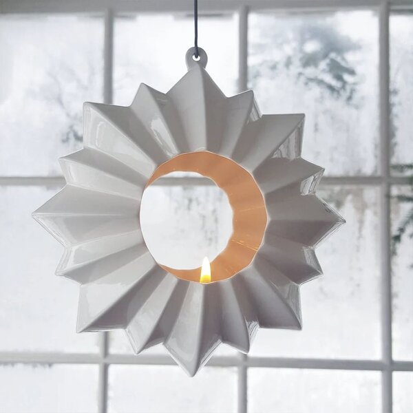 Kähler Design Porcelánový svícen Stella - Hanging KD501