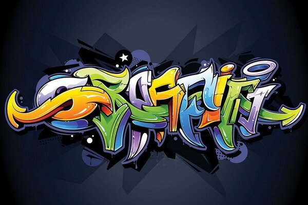 Postershop Fototapeta vliesová: Graffiti (4) - 104x152,5 cm