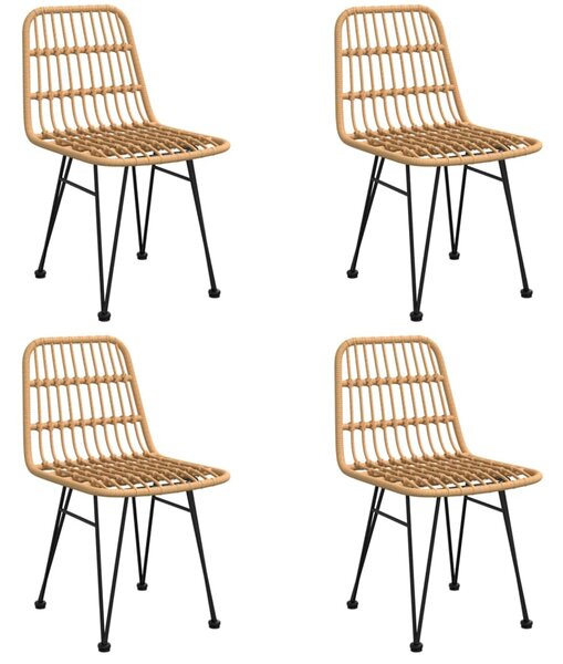 5dílný zahradní jídelní set polyratan 3157875