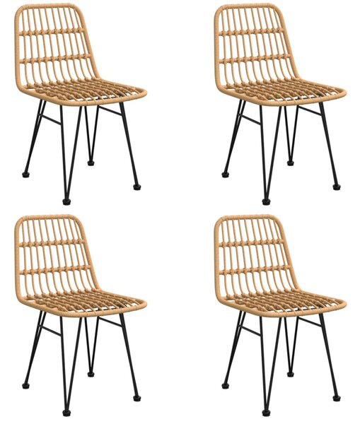5dílný zahradní jídelní set polyratan 3157874