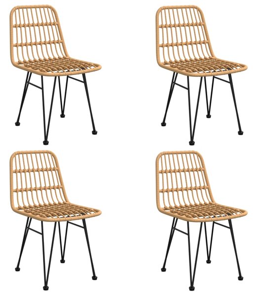 5dílný zahradní jídelní set polyratan 3157890
