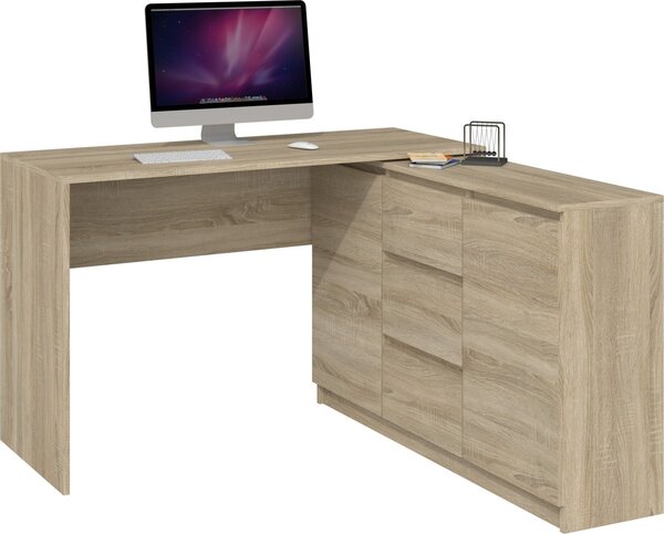 TP Living Psací stůl Elie světle hnědý