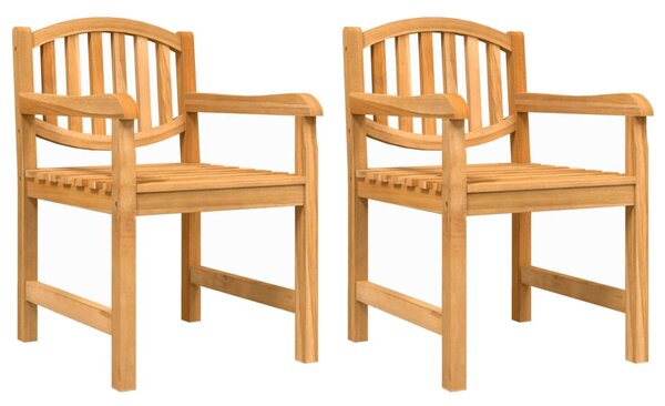 4dílný zahradní jídelní set masivní teakové dřevo 3157938