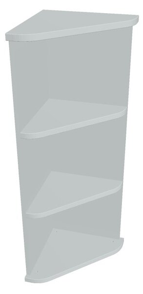 Skříň vnější roh 115,2 cm - Hobis Strong SR 3 Dekor korpusu: šedá