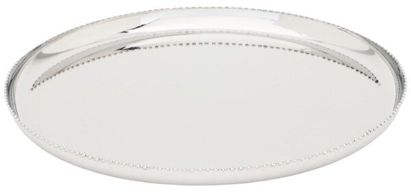 Kave Home Nerezový tác Nirela Ø 36 cm