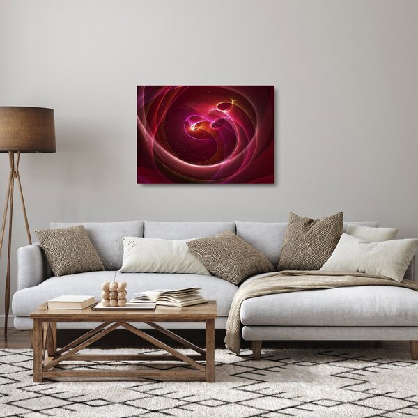 Skleněný obraz - Světelné linky (70x50 cm)