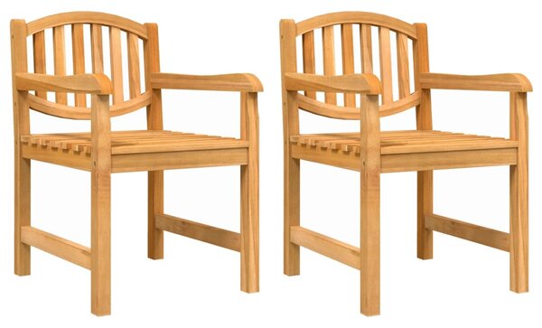 4dílný zahradní jídelní set masivní teakové dřevo 3157944