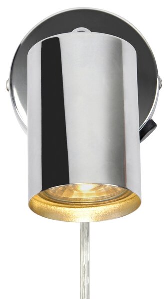 Nordlux Stříbrné kovové nástěnné světlo Explore