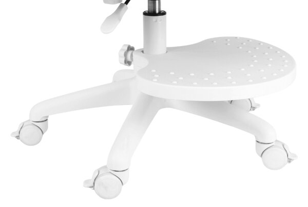 Dětská rostoucí židle Neoseat KIDDY TWO — látka, pratelný potah, růžová