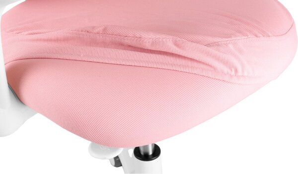 Dětská rostoucí židle Neoseat KIDDY TWO — látka, pratelný potah, růžová