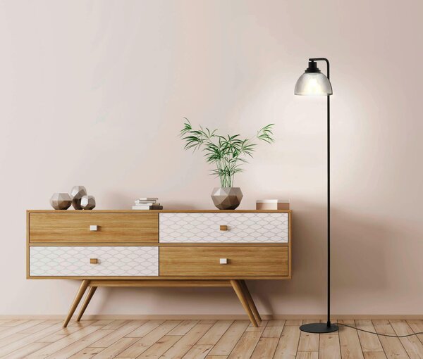 STOJACÍ LAMPA, 26/20,5/150,5 cm Eglo - Online Only svítidla, Online Only