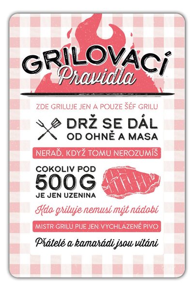 Postershop Plechová cedule: Výprodej alkoholu - 20x30 cm