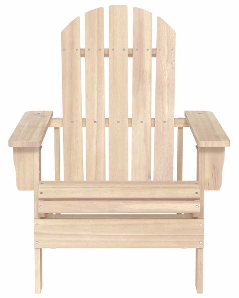 Zahradní židle Adirondack masivní jedlové dřevo 315872