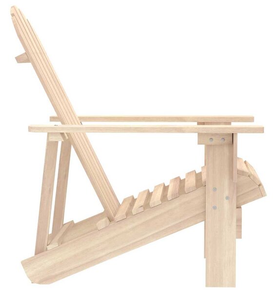 Zahradní židle Adirondack masivní jedlové dřevo 315872