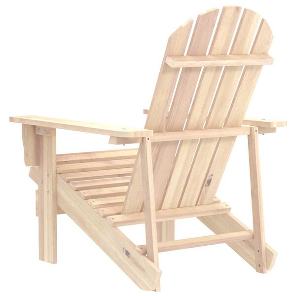 Zahradní židle Adirondack masivní jedlové dřevo 315872