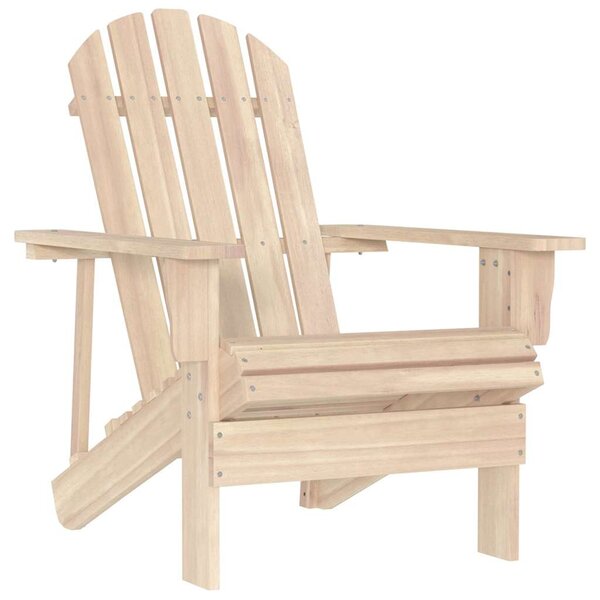 Zahradní židle Adirondack masivní jedlové dřevo 315872