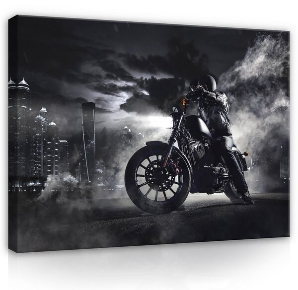 Postershop Obraz na plátně: Motorbike - 100x75 cm