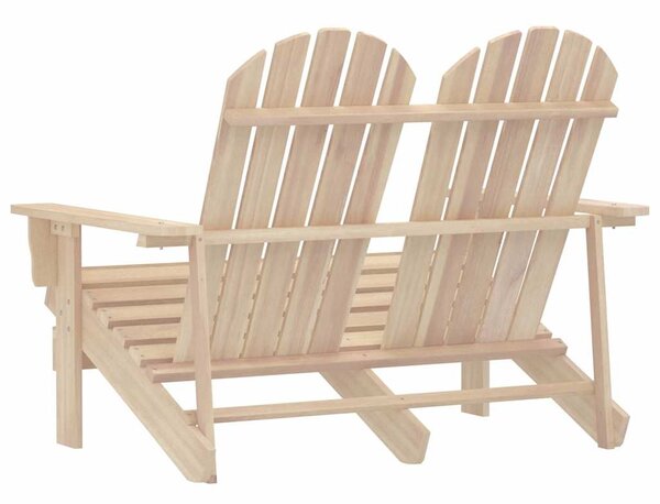 2místná zahradní židle Adirondack masivní jedlové dřevo 315902