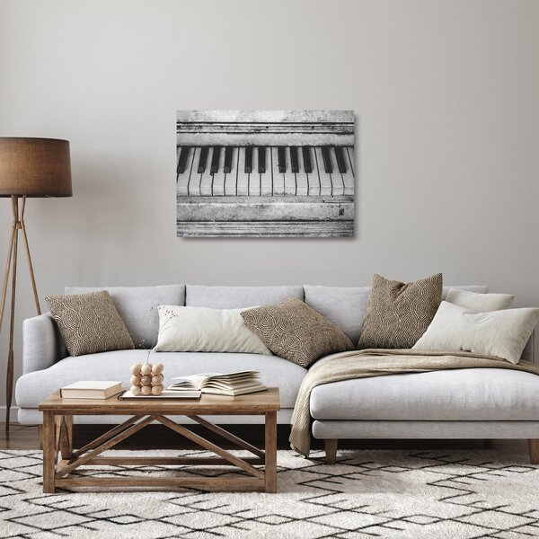 Skleněný obraz - Piano (70x50 cm)