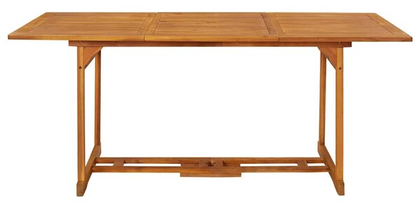 Zahradní jídelní stůl 180 x 90 x 75 cm masivní akáciové dřevo 315945