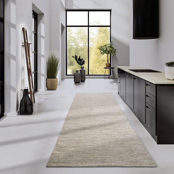 ELLE Decoration, Běhoun Delhi 106053 Beige z kolekce Elle, 80x200, béžová, chodba / předsíň