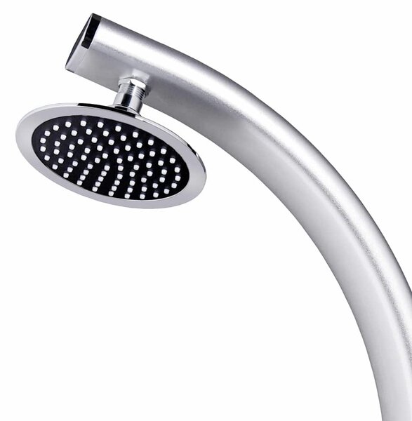Zahradní sprcha 215 cm hliník 315943