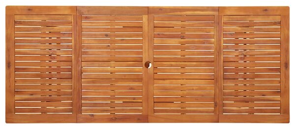 Zahradní jídelní stůl 220 x 90 x 75 cm masivní akáciové dřevo 315946
