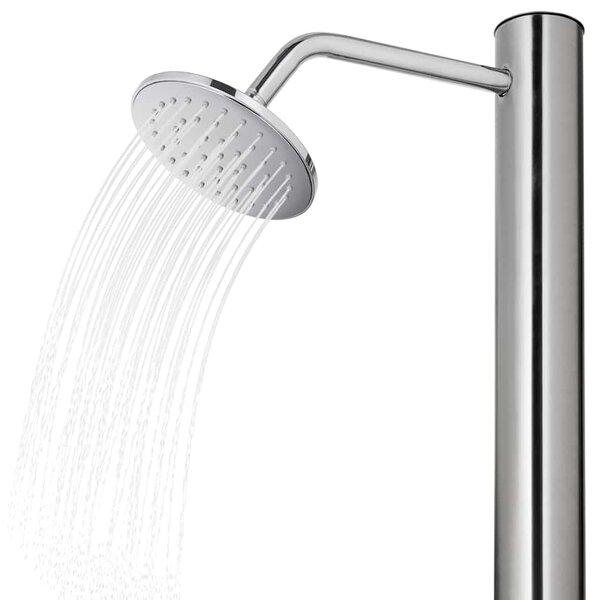 Zahradní sprcha 215 cm nerezová ocel 315940