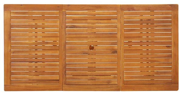 Zahradní jídelní stůl 180 x 90 x 75 cm masivní akáciové dřevo 315945