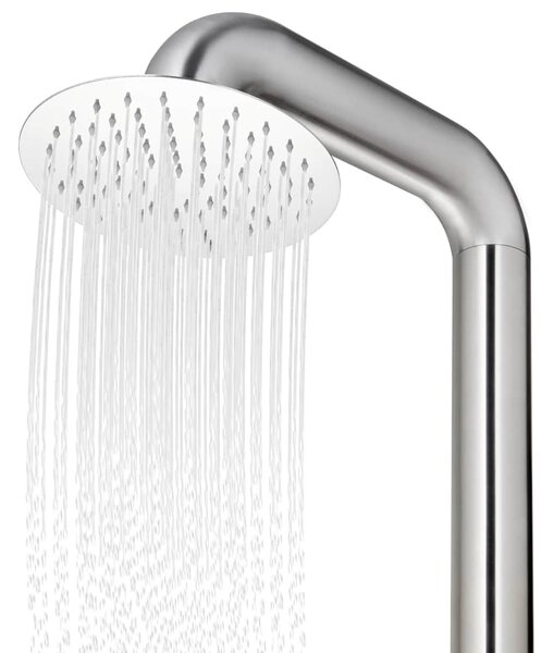 Zahradní sprcha 225 cm nerezová ocel 315941