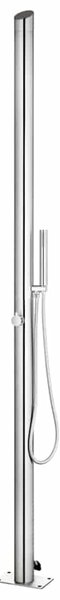 Zahradní sprcha 220 cm nerezová ocel 315942