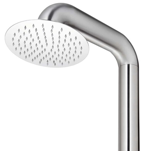 Zahradní sprcha 225 cm nerezová ocel 315941