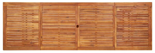 Zahradní jídelní stůl 280 x 90 x 75 cm masivní akáciové dřevo 315947