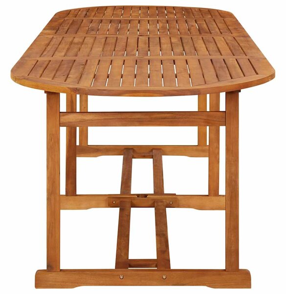 Zahradní jídelní stůl 280 x 90 x 75 cm masivní akáciové dřevo 315950