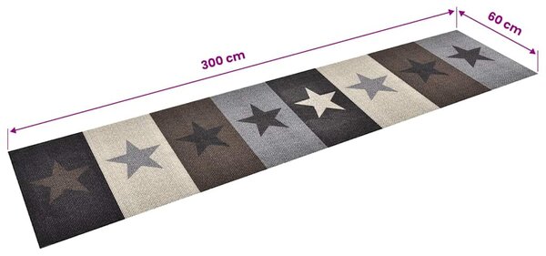 Kuchyňský koberec pratelný Hvězdy 60 x 300 cm 315963
