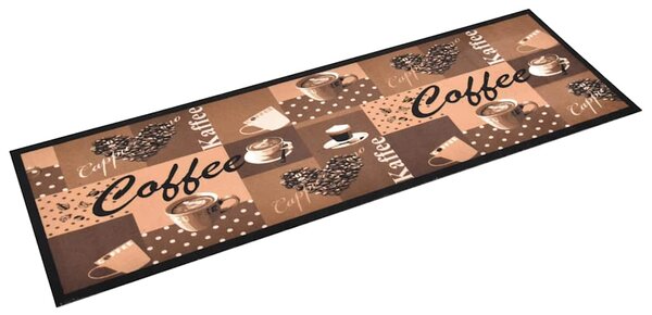 Kuchyňský koberec pratelný Coffee hnědý 45 x 150 cm 315970