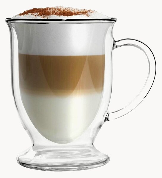 Sada 2 sklenic na latte Amo